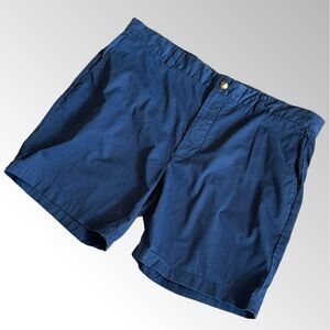 Vineyard Vines Shorts Men’s 40 Navy Blue Breaker Flat‎ Front Shorts 6” Inseam